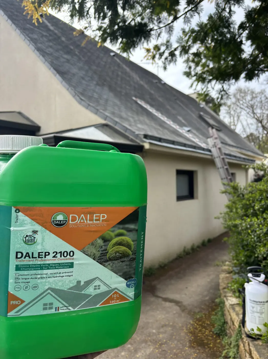 Traitement hydrofuge incolore à Bouchemaine, Bouchemaine, avril 2025