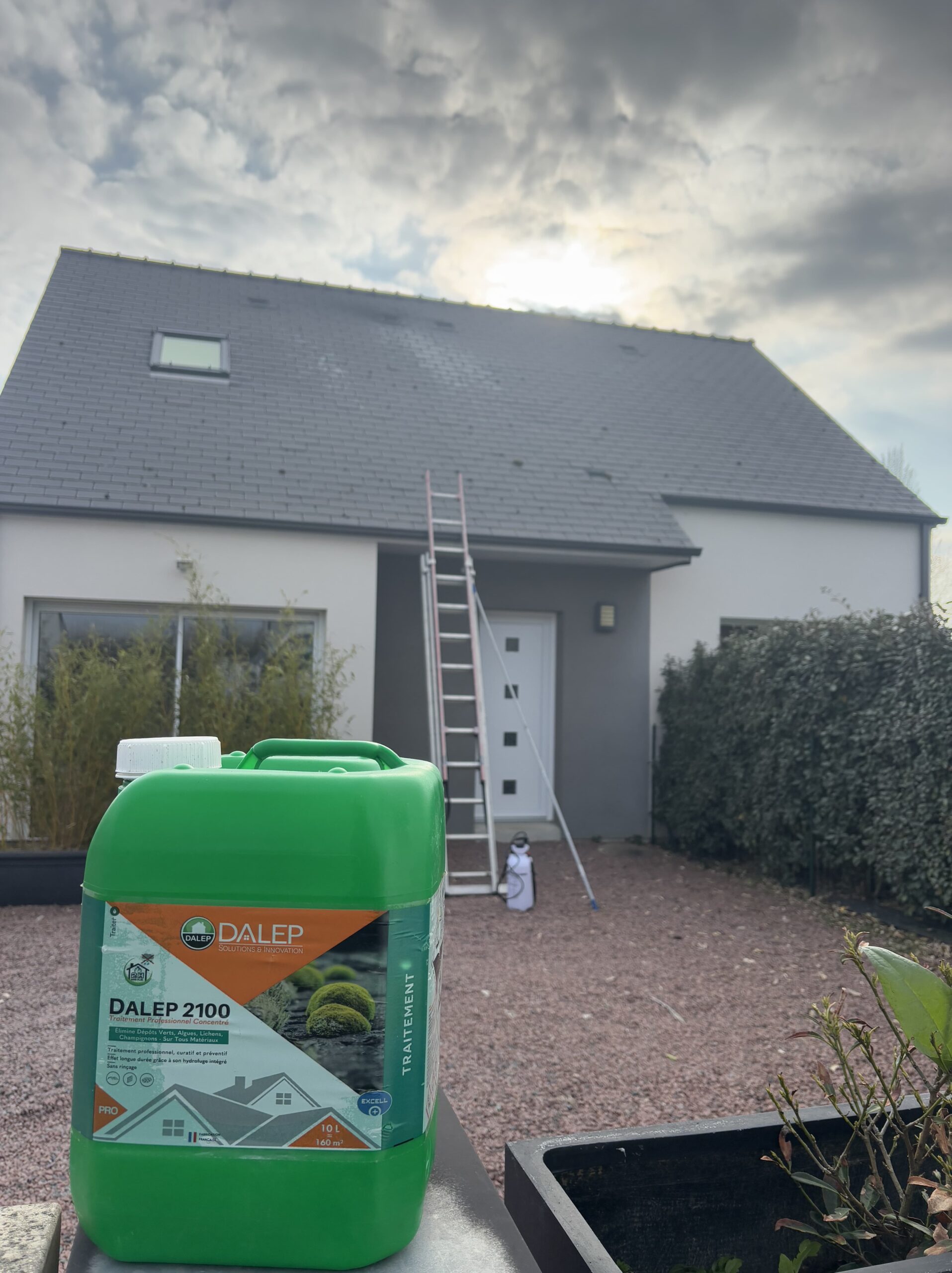 Traitement Hydrofuge Incolore sur toiture
